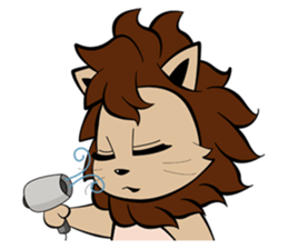 A Cool Lion, Noah (Daily life Version) sticker #5606132