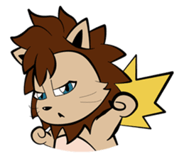 A Cool Lion, Noah (Daily life Version) sticker #5606133