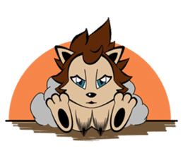 A Cool Lion, Noah (Daily life Version) sticker #5606134