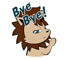 A Cool Lion, Noah (Daily life Version) sticker #5606135