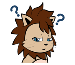 A Cool Lion, Noah (Daily life Version) sticker #5606136