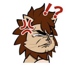 A Cool Lion, Noah (Daily life Version) sticker #5606137