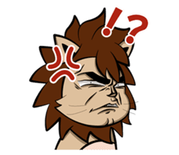 A Cool Lion, Noah (Daily life Version) sticker #5606137