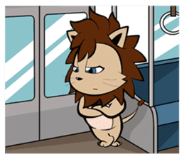 A Cool Lion, Noah (Daily life Version) sticker #5606144
