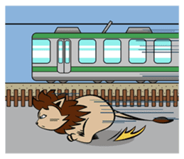 A Cool Lion, Noah (Daily life Version) sticker #5606146