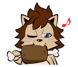 A Cool Lion, Noah (Daily life Version) sticker #5606150