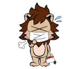 A Cool Lion, Noah (Daily life Version) sticker #5606152