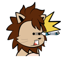 A Cool Lion, Noah (Daily life Version) sticker #5606162