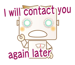 Emergency contact network (English) sticker #5606299