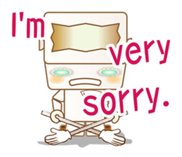 Emergency contact network (English) sticker #5606309