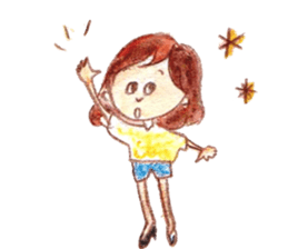 story of  aki sticker #5606351