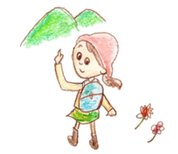 story of  aki sticker #5606352