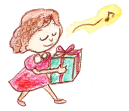 story of  aki sticker #5606356