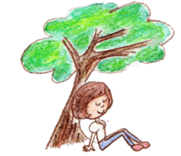 story of  aki sticker #5606360