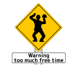Amazing Road Signs (English version) sticker #5606404