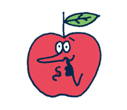 The cute frute form sticker #5606804