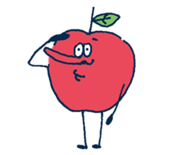 The cute frute form sticker #5606806