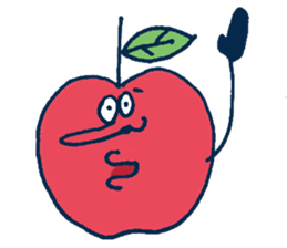 The cute frute form sticker #5606807