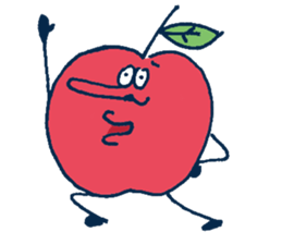 The cute frute form sticker #5606808