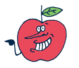 The cute frute form sticker #5606809