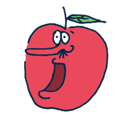 The cute frute form sticker #5606810