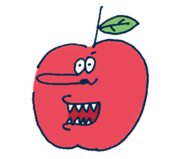 The cute frute form sticker #5606814
