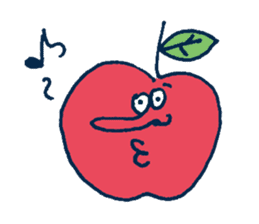 The cute frute form sticker #5606815