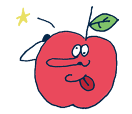 The cute frute form sticker #5606817
