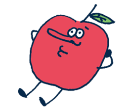 The cute frute form sticker #5606822