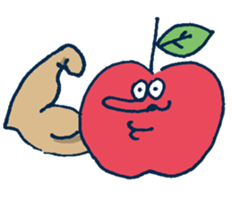The cute frute form sticker #5606824