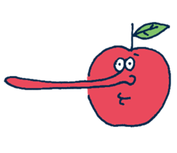 The cute frute form sticker #5606825