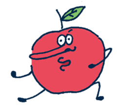 The cute frute form sticker #5606826