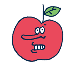 The cute frute form sticker #5606827