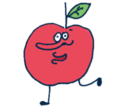 The cute frute form sticker #5606833