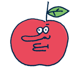 The cute frute form sticker #5606835