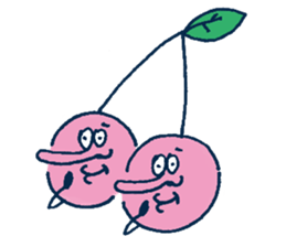 The cute frute form sticker #5606840