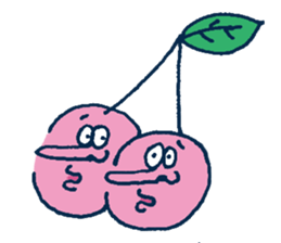 The cute frute form sticker #5606842