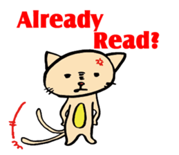 The Nyantaro Sticker first!! sticker #5606906