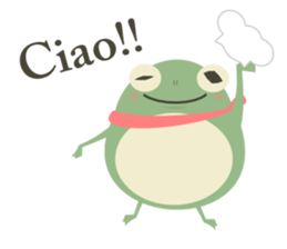 UNA RANA sticker #5607404