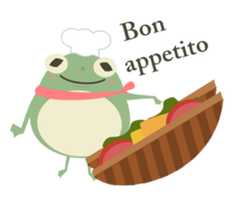 UNA RANA sticker #5607409