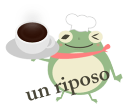 UNA RANA sticker #5607410