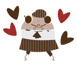 UNA RANA sticker #5607411