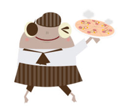 UNA RANA sticker #5607414