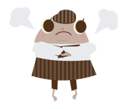 UNA RANA sticker #5607419