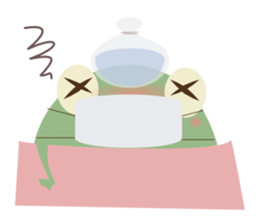 UNA RANA sticker #5607420