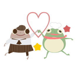 UNA RANA sticker #5607422