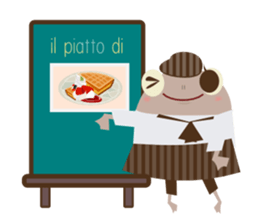 UNA RANA sticker #5607428