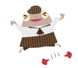 UNA RANA sticker #5607436