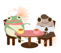 UNA RANA sticker #5607437