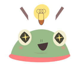 UNA RANA sticker #5607440